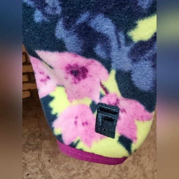 Fila Pullover Hooded Fleece Sz S - Picture 10 of 11